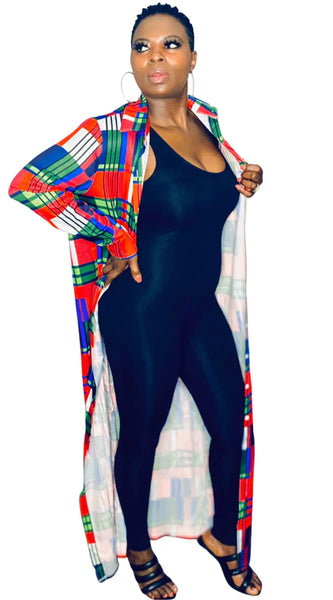 shirt dress night out Girls' Night Out Maxi Shirt Dress – Bold Red Long Sleeve Style –  RekaBoutique